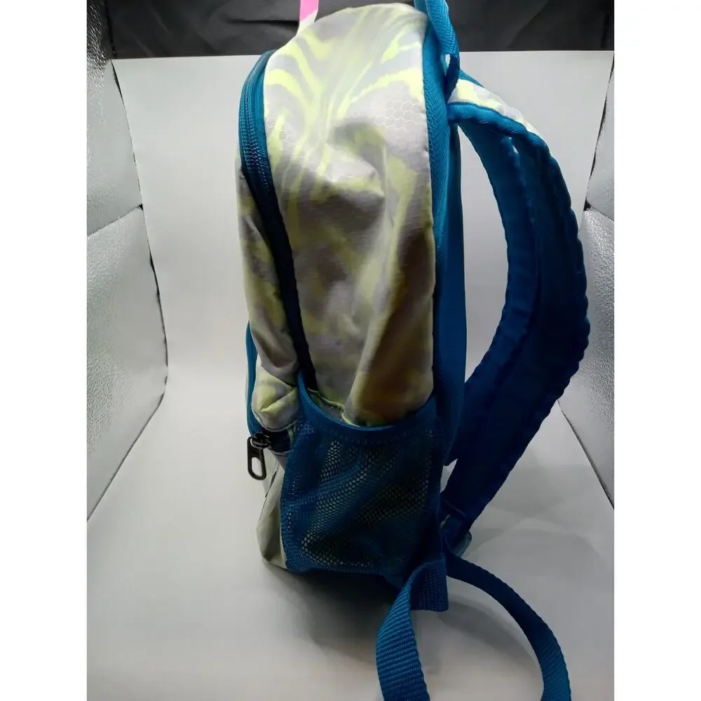 NIKE Small Bookbag Book Bag Teal with Graphic Design  1033
